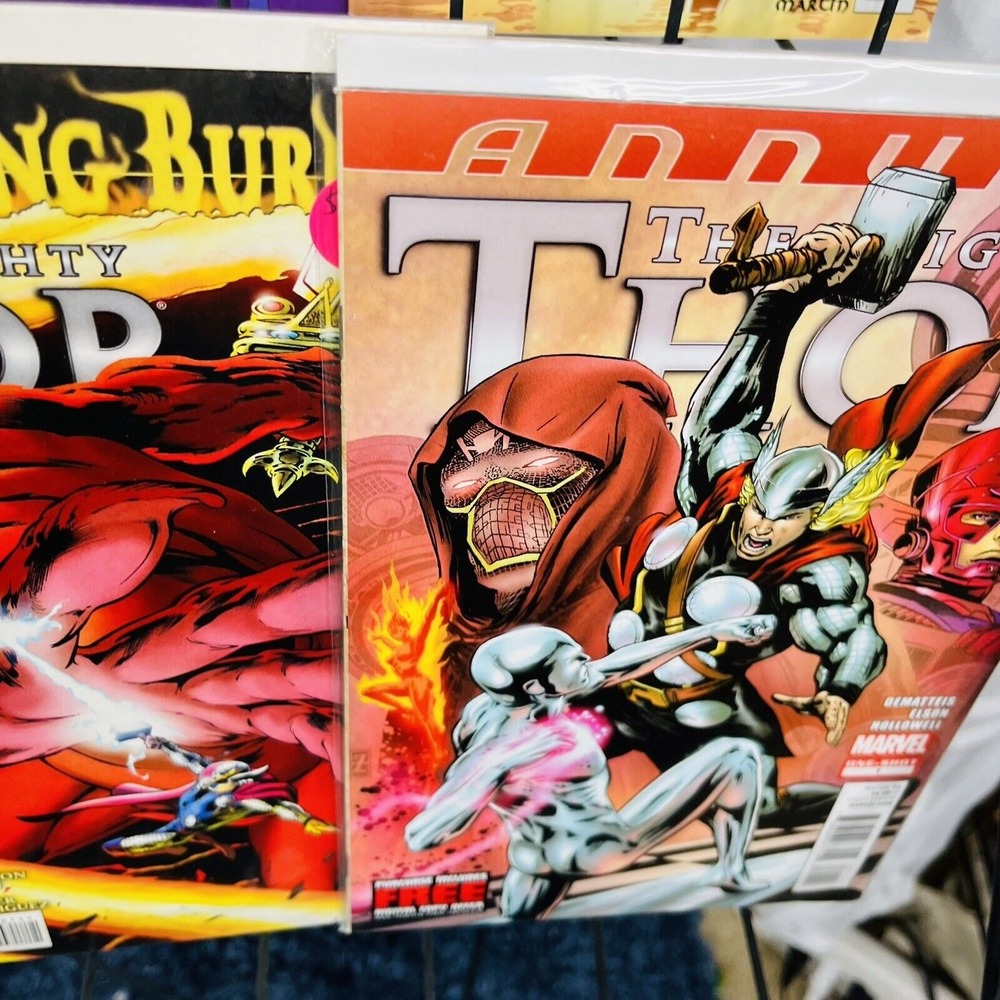 The Mighty Thor‎ 1-6 9-11 18-19 21 Annual 1 Lot (2011 Marvel) V Galactus key 1st - Picture 4 of 10